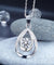 1 Carat Round 925 Sterling Silver Bridesmaid Pendant Necklace Jewelry-Bijoux Pour Elle