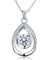 1 Carat Round 925 Sterling Silver Bridesmaid Pendant Necklace Jewelry-Bijoux Pour Elle