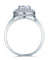 1 Carat Round Cut Simulated Diamond Wedding Engagement Sterling 925 Silver Ring-Bijoux Pour Elle