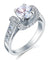 1.25 Carat Simulated Diamond 925 Sterling Silver Wedding Engagement Ring-Bijoux Pour Elle