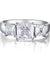 1.5 Carat 3-Stones Simulated Diamond 925 Sterling Silver Wedding Anniversary Ring-Bijoux Pour Elle