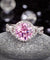 3 Carat Fancy Pink Simulated Diamond 925 Sterling Silver Wedding Engagement Luxury Ring Promise Anniversary-Bijoux Pour Elle