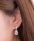 3 Carat Pear Cut Simulated Diamond 925 Sterling Silver Dangle Earrings-Bijoux Pour Elle