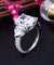 5 Carat Solid 925 Sterling Silver Ring Three-Stone Pageant Luxury Jewelry Simulated Diamond-Bijoux Pour Elle