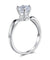 6 Claws Crown 925 Sterling Silver Wedding Promise Anniversary Ring 1.25 Ct Simulated Diamond Jewelry-Bijoux Pour Elle