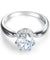 6 Claws Crown 925 Sterling Silver Wedding Promise Anniversary Ring 1.25 Ct Simulated Diamond Jewelry-Bijoux Pour Elle