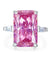 8.5 Carat Pink Simulated Diamond Stone Solid 925 Sterling Silver Ring Party Luxury Jewelry-Bijoux Pour Elle