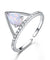 925 Sterling Silver 0.6ct Drop Opal Ring-Bijoux Pour Elle