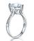 925 Sterling Silver Bridal Engagement Ring 3.5 Carat Heart Simulated Diamond Jewelry-Bijoux Pour Elle