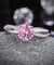 925 Sterling Silver Wedding Promise Anniversary Ring 1.25 Ct Fancy Pink Simulated Diamond-Bijoux Pour Elle