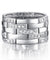 925 Sterling Silver 1 cm Band Wedding Anniversary Ring-Bijoux Pour Elle