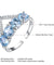 925 Sterling Silver Natural Blue Topaz Ring-Bijoux Pour Elle