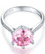 925 Sterling Silver Wedding Engagement Ring 3 Carat Simulated Diamond Jewelry-Bijoux Pour Elle