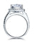 925 Sterling Silver Wedding Engagement Ring 5 Carat Cushion Cut Simulated Diamond Luxury Jewelry-Bijoux Pour Elle