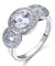 Art Deco 2.5 Carat Simulated Diamond 925 Sterling Silver Wedding Engagement Ring-Bijoux Pour Elle