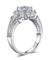 Art Deco Vintage style 925 Sterling Silver Wedding Ring 1.25 Ct Simulated Diamond Promise Anniversary-Bijoux Pour Elle