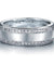 Men's Wedding Band Simulated Diamond Sterling 925 Silver Ring-Bijoux Pour Elle