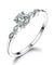 Silver 925 Jewelry Luxury Bridal Cubic Zirconia Rings For Women-Bijoux Pour Elle