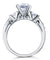 Vintage Style 1.25 Carat Simulated Diamond 925 Sterling Silver Wedding Engagement Ring-Bijoux Pour Elle