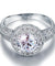 Vintage Style 2 Carat Simulated Diamond 925 Sterling Silver Wedding Engagement Ring-Bijoux Pour Elle