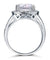 Art Deco Vintage Style 4 Carat Cushion Simulated Diamond 925 Sterling Silver Wedding Engagement Ring-Bijoux Pour Elle