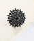 Black Spinel Ring Solid 925 Sterling Silver Female-Bijoux Pour Elle