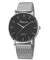 GENEVA Womens Classic Quartz Stainless Steel Wrist Watch Bracelet Watches-Bijoux Pour Elle