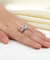 Luxury 925 Sterling Silver Wedding Engagement Ring Vintage 4 Ct Simulated Diamond-Bijoux Pour Elle