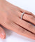 Marquise 925 Sterling Silver Ring Eternity Band Wedding Jewelry-Bijoux Pour Elle