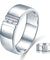 Men's Wedding Band Sterling 925 Silver Ring-Bijoux Pour Elle