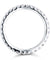 Micro Set Eternity Simulated Diamond Sterling 925 Silver Wedding Ring-Bijoux Pour Elle