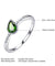 Natural Diopside Solid 925 Sterling Silver Ring-Bijoux Pour Elle