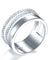 New Style Design 925 Sterling Silver Wedding Band Ring-Bijoux Pour Elle