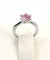 Newborn Baby 925 Sterling Silver Ring Pink Simulated Diamond Photo Prop-Bijoux Pour Elle