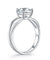 Princess Cut 1 Ct Solid 925 Sterling Silver Ring Promise Anniversary Engagement Wedding Jewelry Simulated Diamond-Bijoux Pour Elle