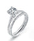 Promise Engagement Simulated Diamond 2-PC Solid Sterling 925 Silver Twist Solitaire Ring Set Bridal Jewelry-Bijoux Pour Elle