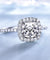 Silver 925 Jewelry Luxury Bridal Cubic Zirconia Rings For Women-Bijoux Pour Elle