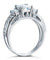 Simulated Diamond 925 Sterling Silver Ring Vintage Style-Bijoux Pour Elle