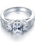 Simulated Diamond 925 Sterling Silver Ring Vintage Style-Bijoux Pour Elle