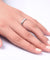 Simulated Diamond Princess Cut Sterling 925 Silver Ring-Bijoux Pour Elle