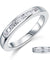 Simulated Diamond Princess Cut Sterling 925 Silver Ring-Bijoux Pour Elle