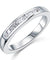 Simulated Diamond Princess Cut Sterling 925 Silver Ring-Bijoux Pour Elle