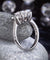 Snowflake 925 Sterling Silver Wedding Promise Anniversary Ring 1 Ct Simulated Diamond-Bijoux Pour Elle