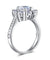 Snowflake 925 Sterling Silver Wedding Promise Anniversary Ring 1 Ct Simulated Diamond-Bijoux Pour Elle