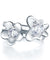 Solid 925 Sterling Silver 2-Pcs Butterfly Flower Simulated Diamond Ring Set Lady Jewelry 2017 New Design-Bijoux Pour Elle