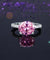 Solid 925 Sterling Silver 4 Carat Anniversary Ring Fancy Pink Oval Cut Luxury Jewelry-Bijoux Pour Elle
