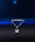 Solid 925 Sterling Silver Band Ring Dangle Purse Sparkling CZ for Lady Trendy Stylish Simulated Diamond-Bijoux Pour Elle