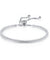 Solid 925 Sterling Silver Bracelet Adjustable Fashion Birthday Bridesmaid Gift-Bijoux Pour Elle