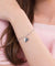 Solid 925 Sterling Silver Bracelet Dangle Heart Bridesmaid Wedding Gift Classic-Bijoux Pour Elle