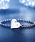 Solid 925 Sterling Silver Bracelet Dangle Heart Bridesmaid Wedding Gift Classic-Bijoux Pour Elle
